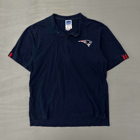 Vintage Adidas New England‎ Patriots Collared Shirt Men’s Large - Picture 1 of 4